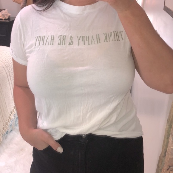 Sweet Soul medium think happy be happy T-shirt - Picture 3 of 6